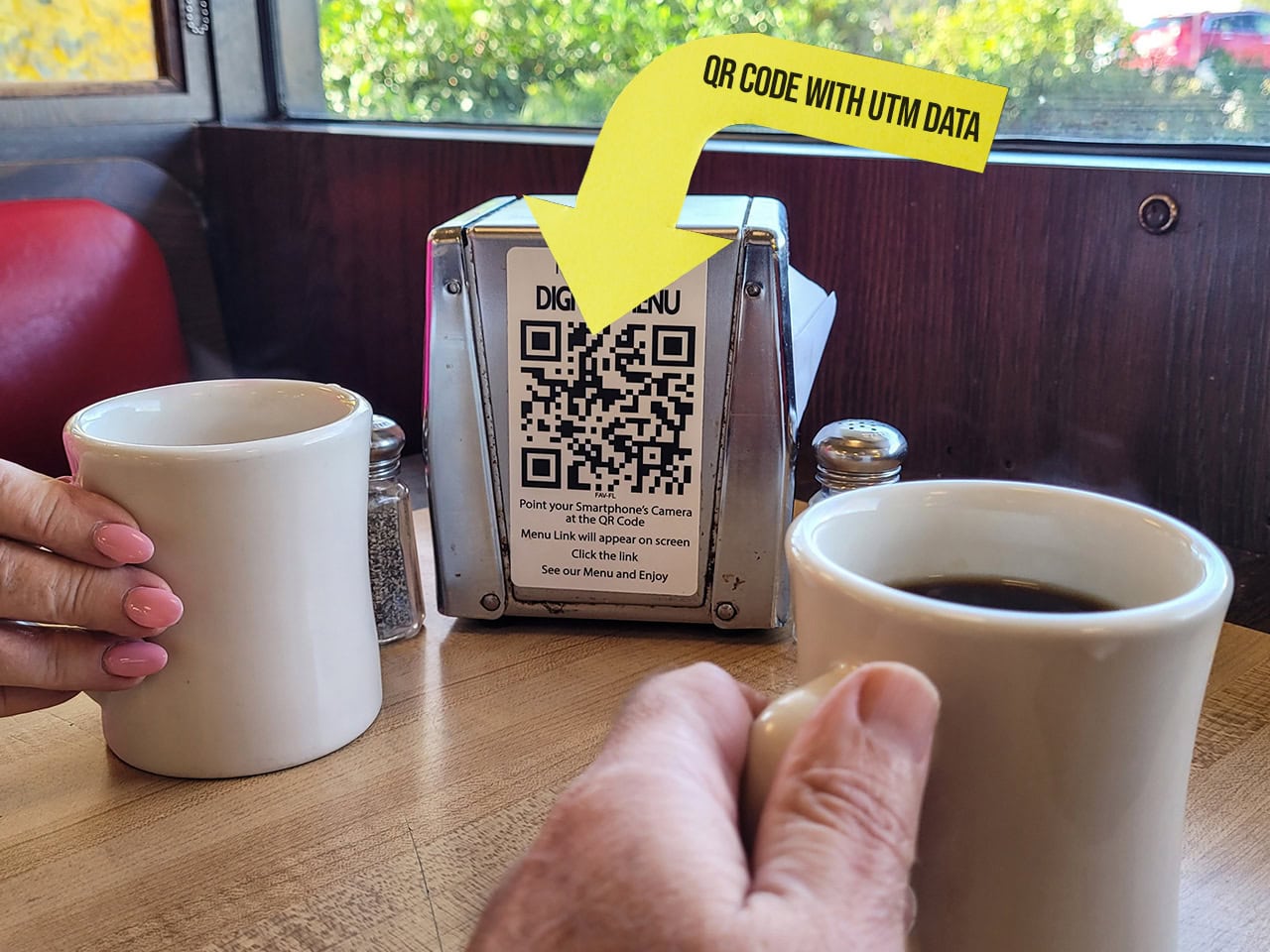 diner qr code